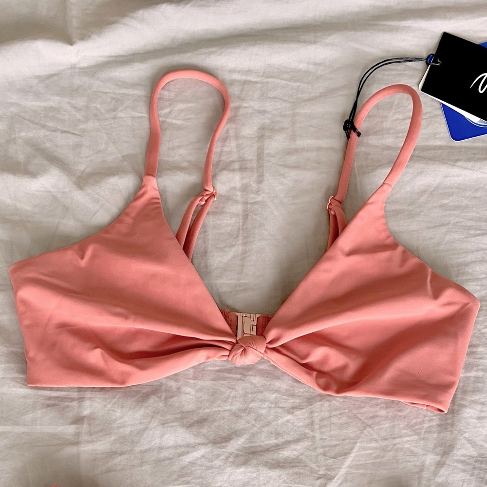 No Bad Addiction The Knot Bikini Top